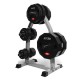 Olympic Weight Tree (Curved Frame) - Silver
