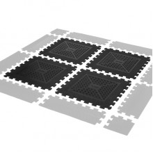 Easy-Lock Freeweight Flooring (12mm thickness) Price per Sq metre (4 tiles)