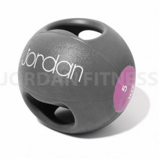 Jordan Double-Grip Medicine Balls  - 5kg (Mauve)