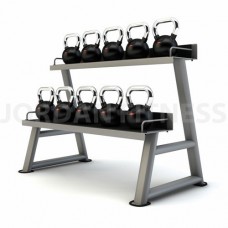 Jordan Fitness Kettlebell Rack - 2 Tier