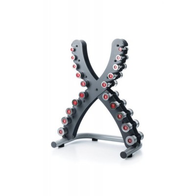 Escape 1-10kg Classic Steel Dumbbell Set & X-RACK