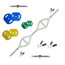 **NEW STYLE** T-Grip Pro Barbell Set