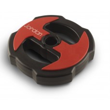 Jordan Ignite V2 Urethane Studio Barbell Weight Red & Black 10kg 