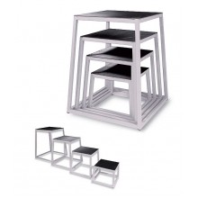 Plyometric Box Set - Stackable Nest of 4 Platforms 