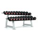 Edge Rubber Dumbbell Set - 2.5kg - 50kg