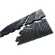 Easy-Lock Freeweight Flooring (12mm thickness) - Ramp Edge