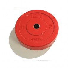 MYO - Olympic Coloured Solid Rubber Bumper Plates 25kg (Single)