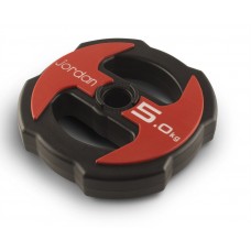 Jordan Ignite V2 Urethane Studio Barbell Weight Red & Black 5kg 