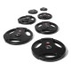 Urethane Olympic discs (round) Black - 20kg