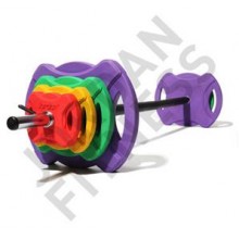 Jordan Ignite Premium Rubber Studio Barbell Set
