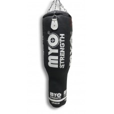 Myo Box Leather Angle Punchbag 4ft