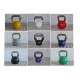 10KG Cast Iron Russian Kettlebell (White)