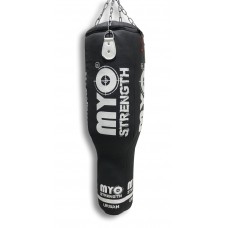 MYO Leather Box Angle Punchbag 4ft