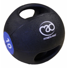 Fitness Mad 10Kg Double Grip Medicine Ball