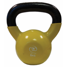 Fitness Mad 8Kg Kettlebell - Yellow