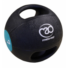 Fitness Mad 7kg Double Grip Medicine Ball