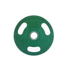 MYO - Olympic Rubber Discs 10kg Green (Single)