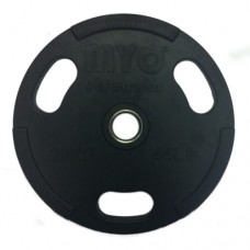 MYO - Olympic Rubber Discs 20kg (Single)