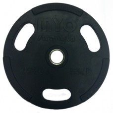 MYO - Olympic Rubber Discs 25kg (Single)