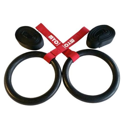 Myo Gym Rings - Plastic - Pair with Straps