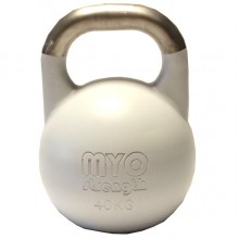 MYO - 40kg Competition Kettlebell White