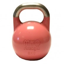 MYO - 8kg Competition Kettlebell Pink