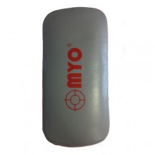 *Just Arrived* Myo - Flat Thai Pad Grey/Red Leather 
