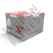 Jordan Fitness 24" (609mm) Red Soft Plyo Box 