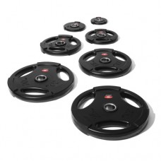 Urethane Olympic discs (round) Black - 2.5kg