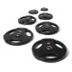 Urethane Olympic discs (round) Black - 25kg