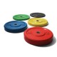 Olympic Training colour rubber discs (round) - 20kg   Blue