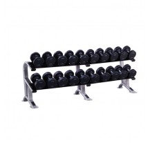ETS 2-Tier Dumbell Saddle Rack (Holds 10 Pairs)
