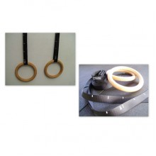 Gym rings Wooden