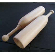 Wooden Indian Clubs pair 0.5kg