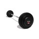 Individual Rubber Barbells with Straight Bars - 40kg