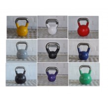 12KG Cast Iron Russian Kettlebell (Blue)