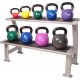 Physical Kettlebell Storage Rack - Holds 12+ Kettlebells