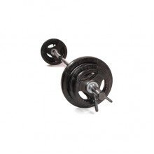 Physical Pump Sets - (30mm)  Black Bar - Black Discs - pr each 1.25k, 2.5, 5, 30mm Collars