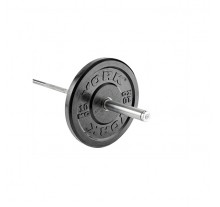 York 10kg Olympic Rubber Bumper Plate