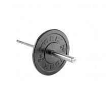 York 5kg Olympic Rubber Bumper Plate