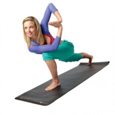 Reebok Yoga Mat with eyelets 1000mm x 500mm (Black)